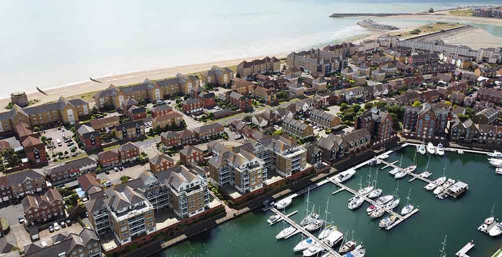 To illustrate properties in Sovereign Harbour